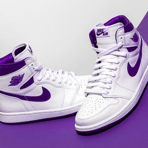 air jordan 1 retro high in court purple